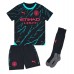 Dětský Fotbalový dres Manchester City Jeremy Doku #11 2023-24 Třetí Krátký Rukáv (+ trenýrky)